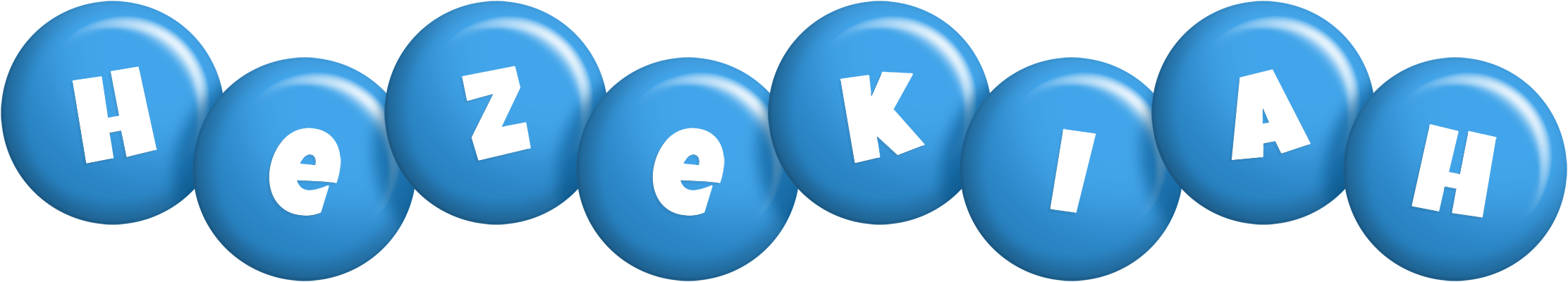 Hezekiah candy-blue logo