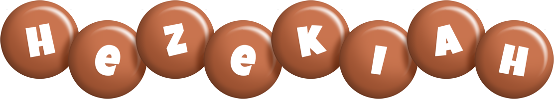 Hezekiah candy-brown logo