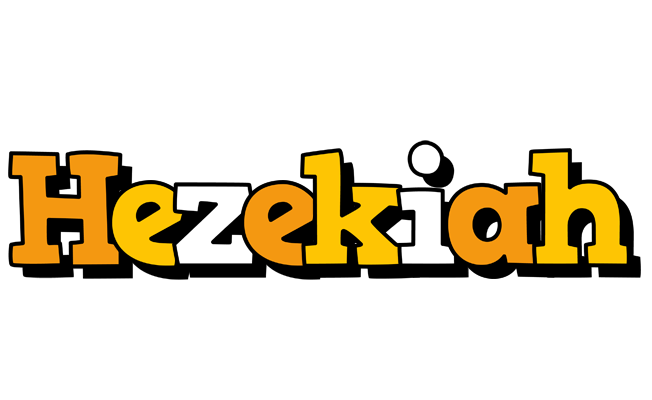 Hezekiah cartoon logo