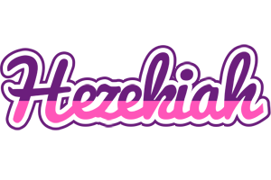 Hezekiah cheerful logo