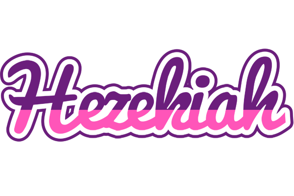 Hezekiah cheerful logo
