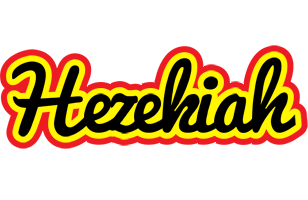 Hezekiah flaming logo