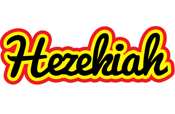 Hezekiah flaming logo