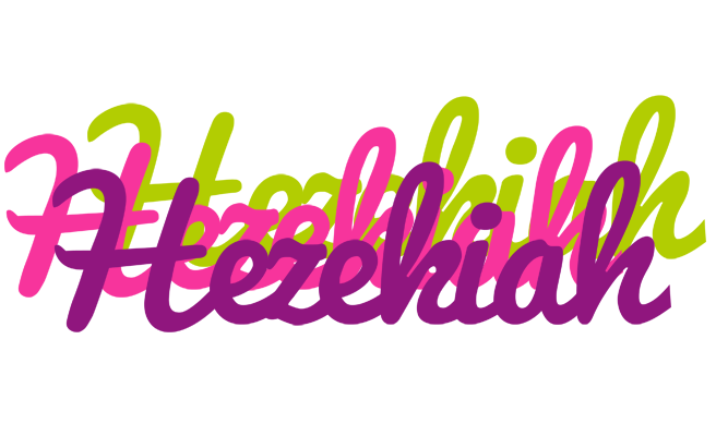 Hezekiah flowers logo