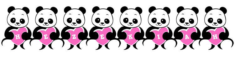 Hezekiah love-panda logo