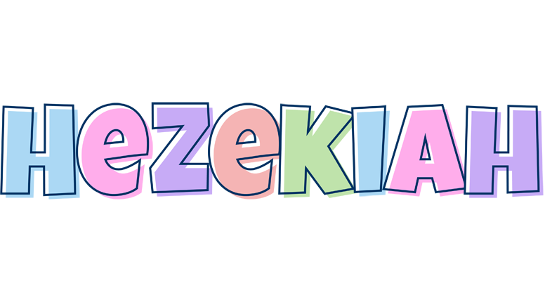 Hezekiah pastel logo
