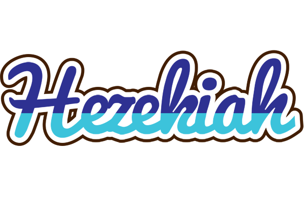 Hezekiah raining logo