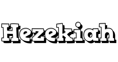 Hezekiah snowing logo