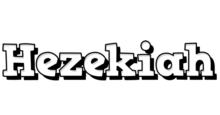 Hezekiah snowing logo