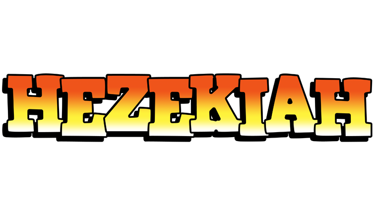 Hezekiah sunset logo