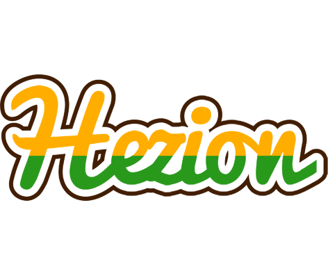 Hezion banana logo
