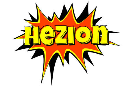 Hezion bazinga logo