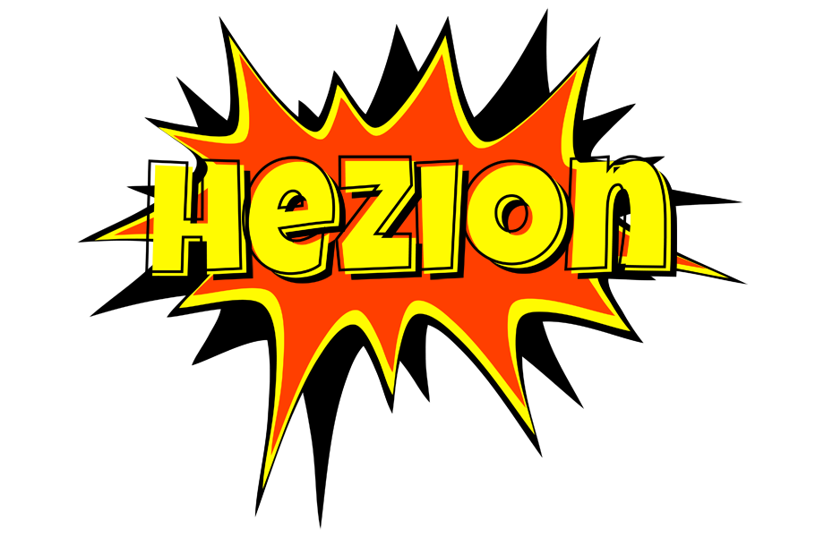 Hezion bazinga logo