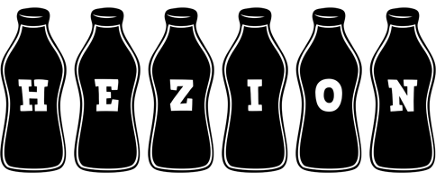 Hezion bottle logo