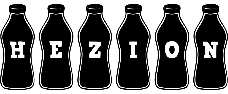Hezion bottle logo