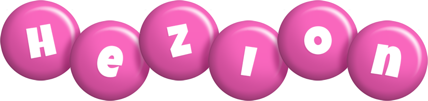 Hezion candy-pink logo