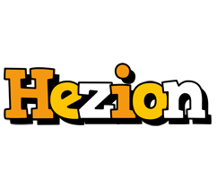 Hezion cartoon logo