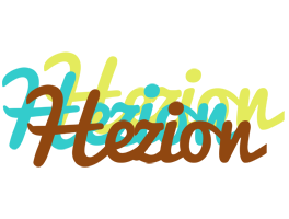 Hezion cupcake logo