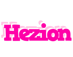 Hezion dancing logo