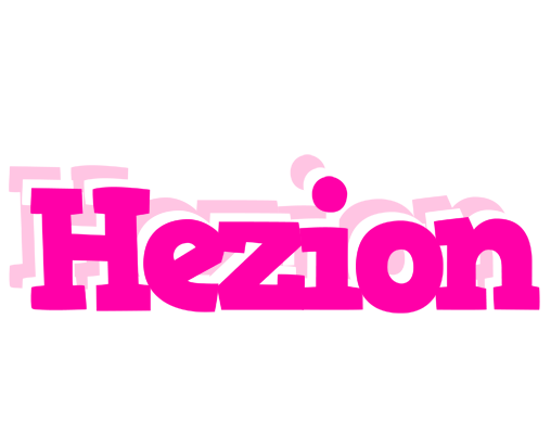 Hezion dancing logo