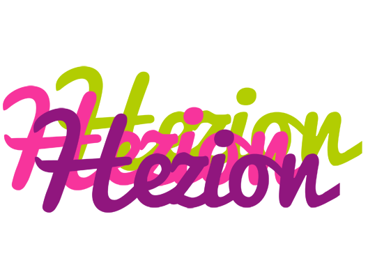 Hezion flowers logo