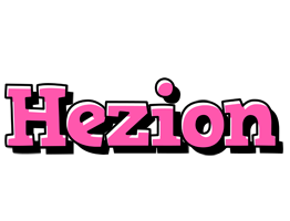 Hezion girlish logo