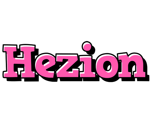 Hezion girlish logo