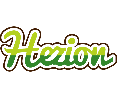 Hezion golfing logo