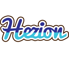 Hezion raining logo