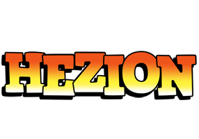 Hezion sunset logo
