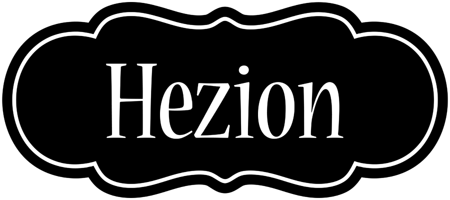Hezion welcome logo