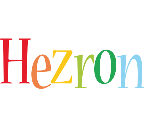 Hezron birthday logo