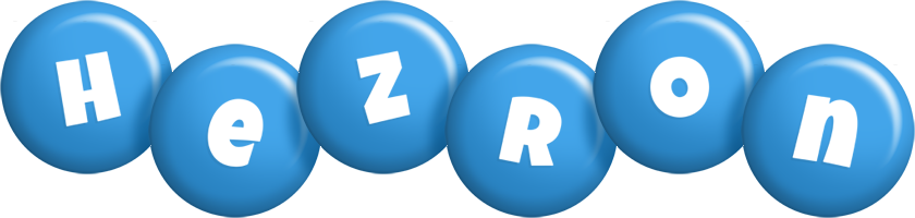 Hezron candy-blue logo