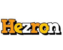 Hezron cartoon logo