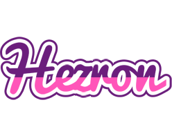 Hezron cheerful logo