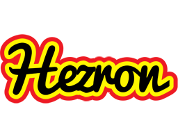 Hezron flaming logo