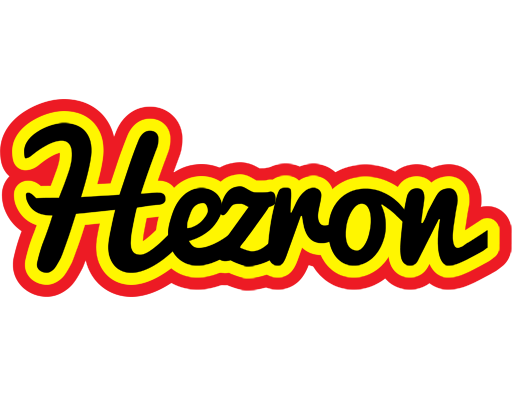 Hezron flaming logo