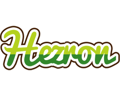 Hezron golfing logo