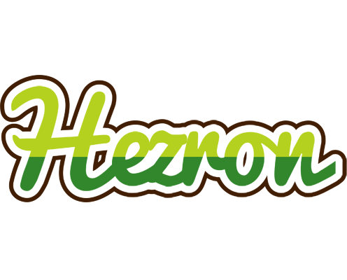 Hezron golfing logo