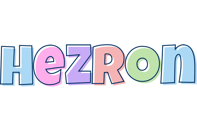 Hezron pastel logo