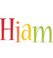 Hiam birthday logo