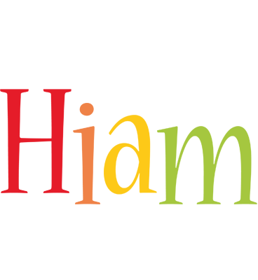 Hiam birthday logo