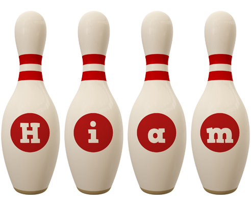 Hiam bowling-pin logo