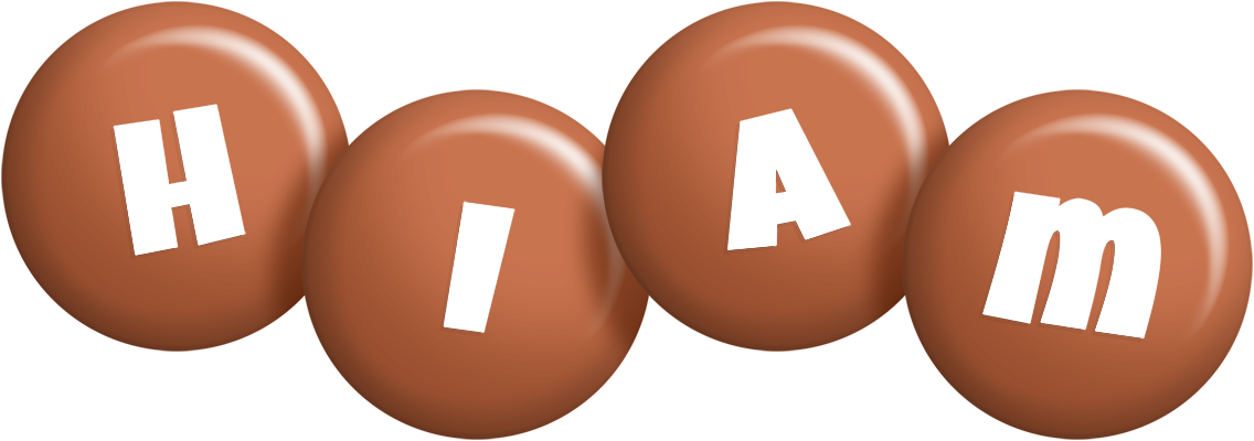 Hiam candy-brown logo