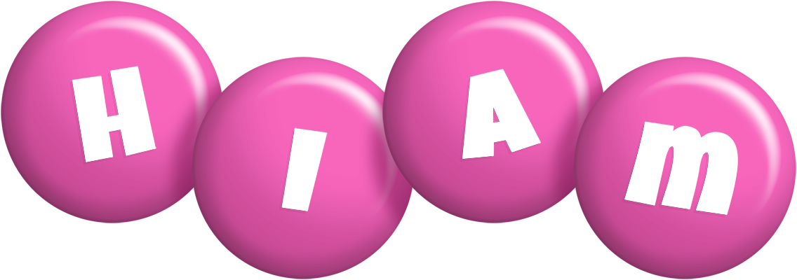 Hiam candy-pink logo