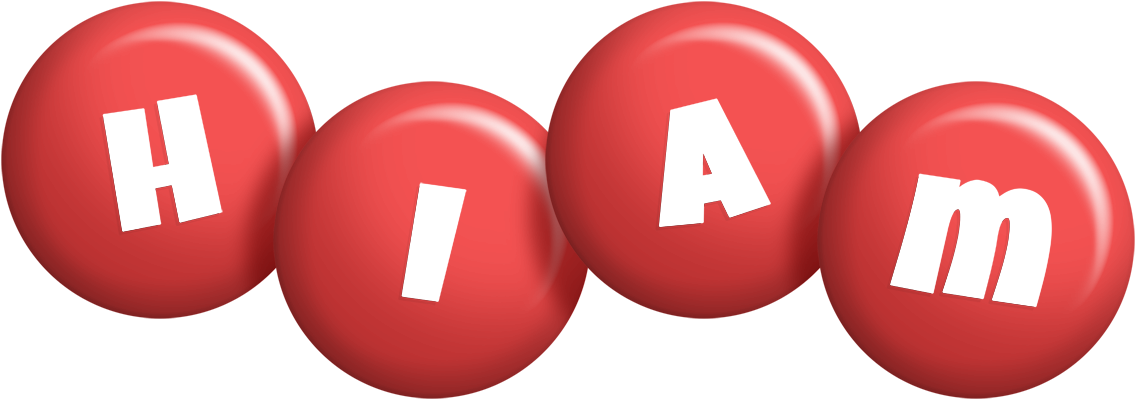 Hiam candy-red logo