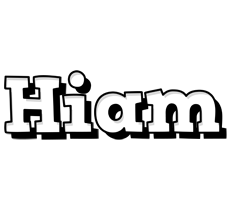 Hiam snowing logo