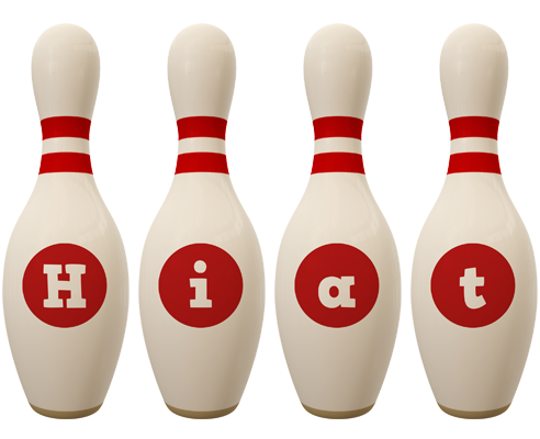 Hiat bowling-pin logo