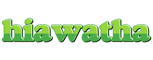 Hiawatha apple logo