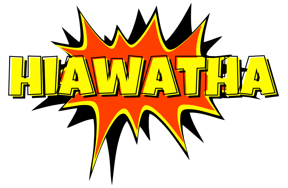 Hiawatha bazinga logo